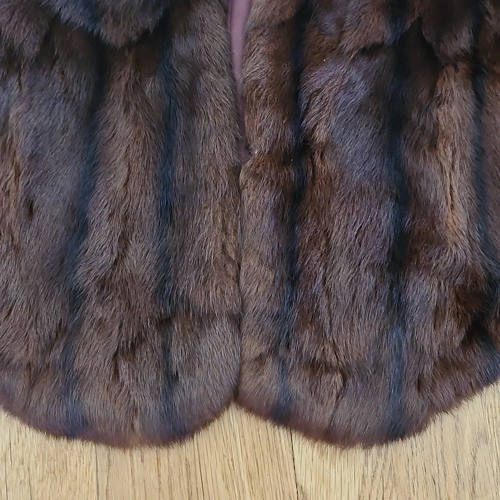 Vintage Fur Cape